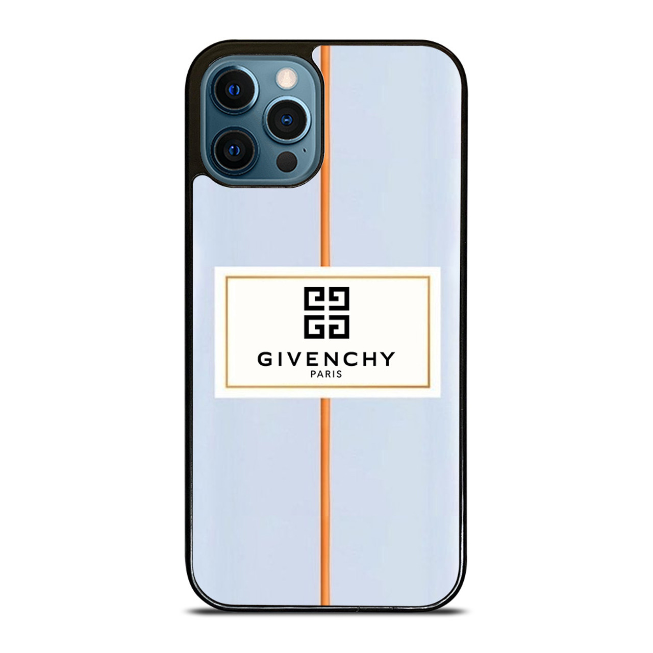 GIVENCHY PARIS LABEL LOGO iPhone 12 Pro Max Case Cover